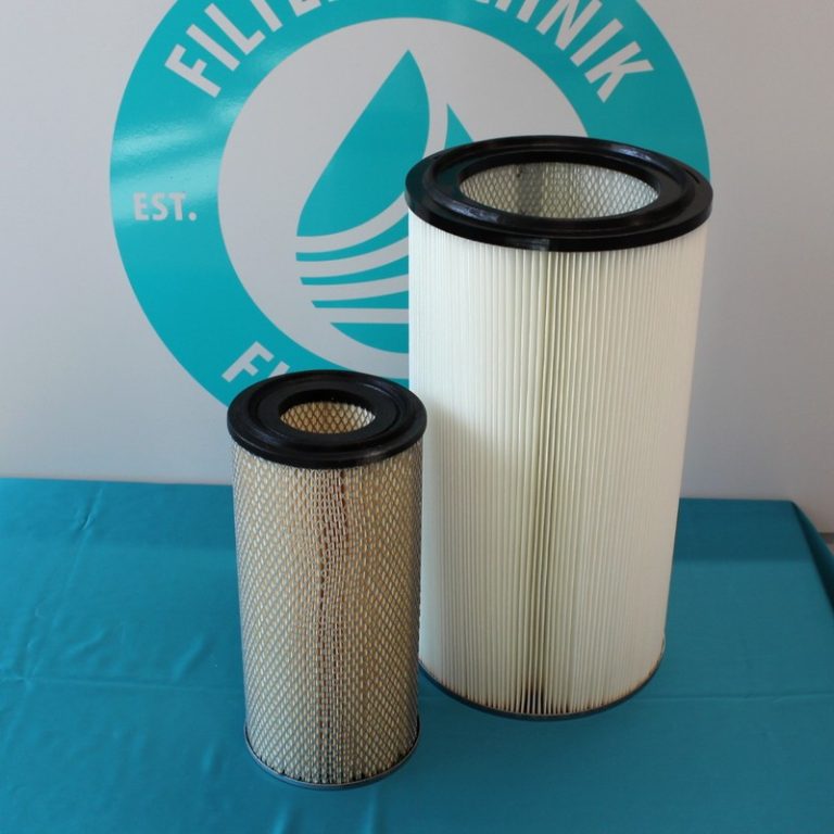 Dust candle filters