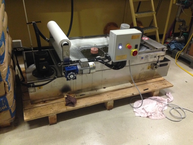 Belt filter in use – photo 5